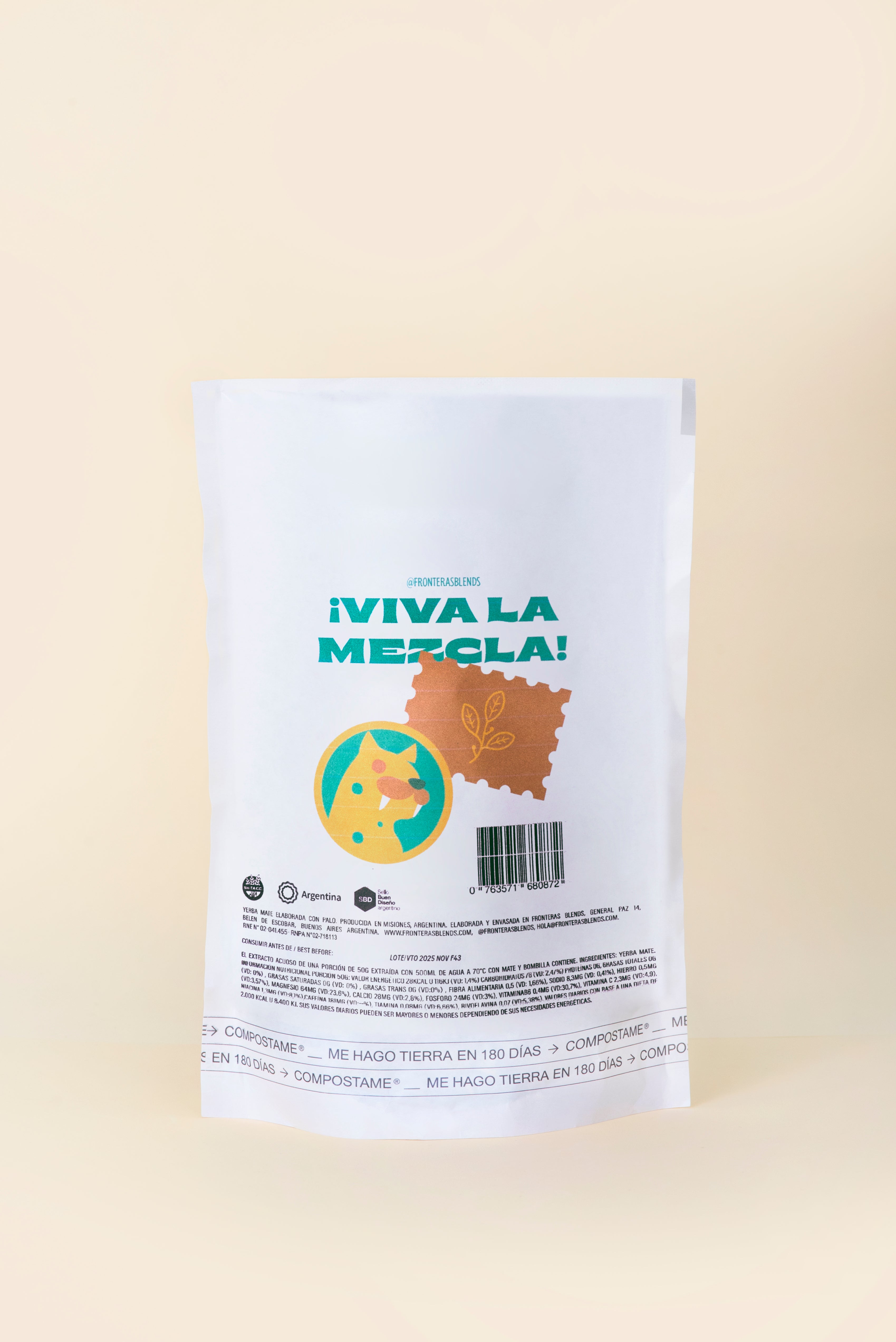 Yerba Mate Fronteras Original 250g