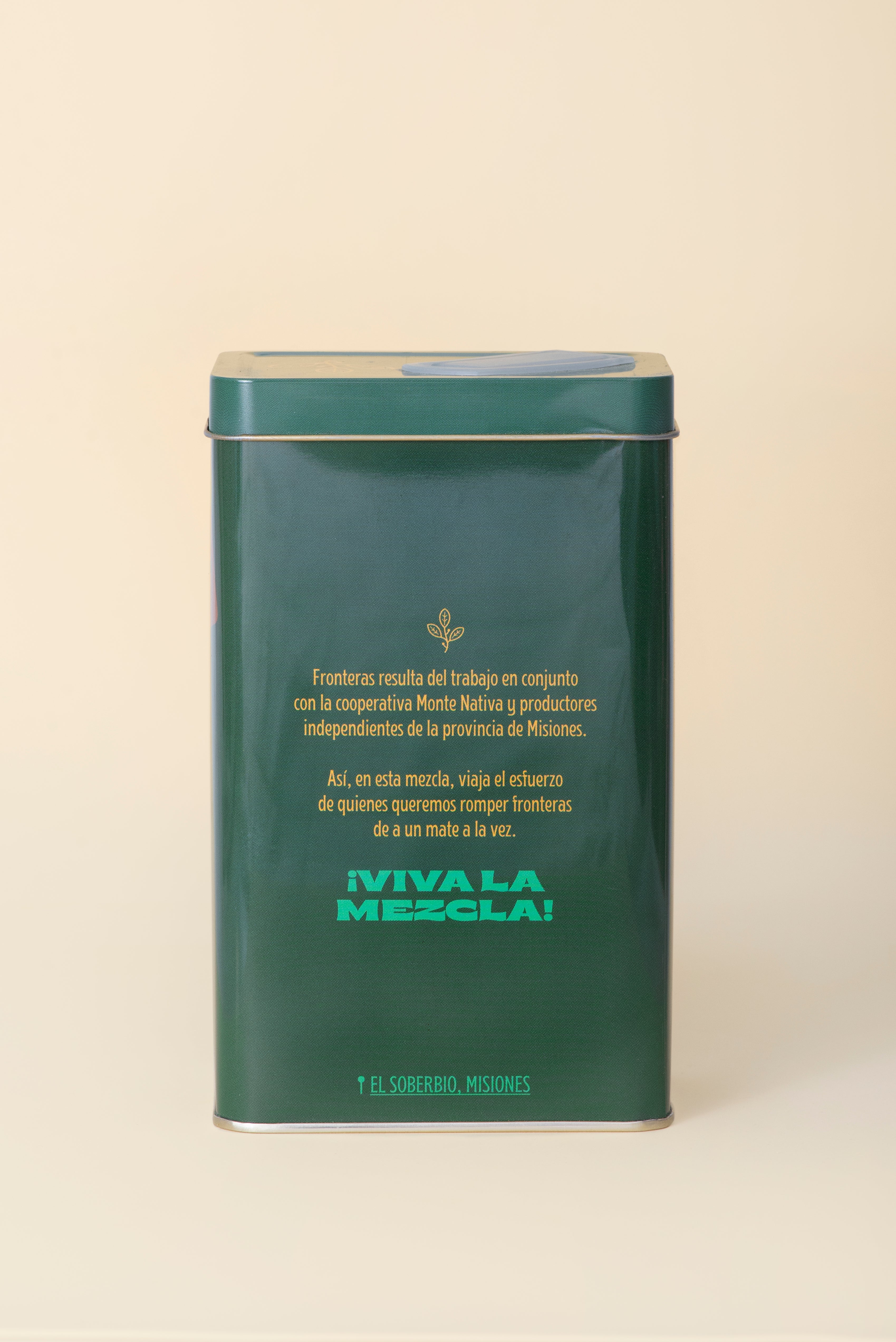 Yerba Mate Fronteras Original Lata 500g Tradicional