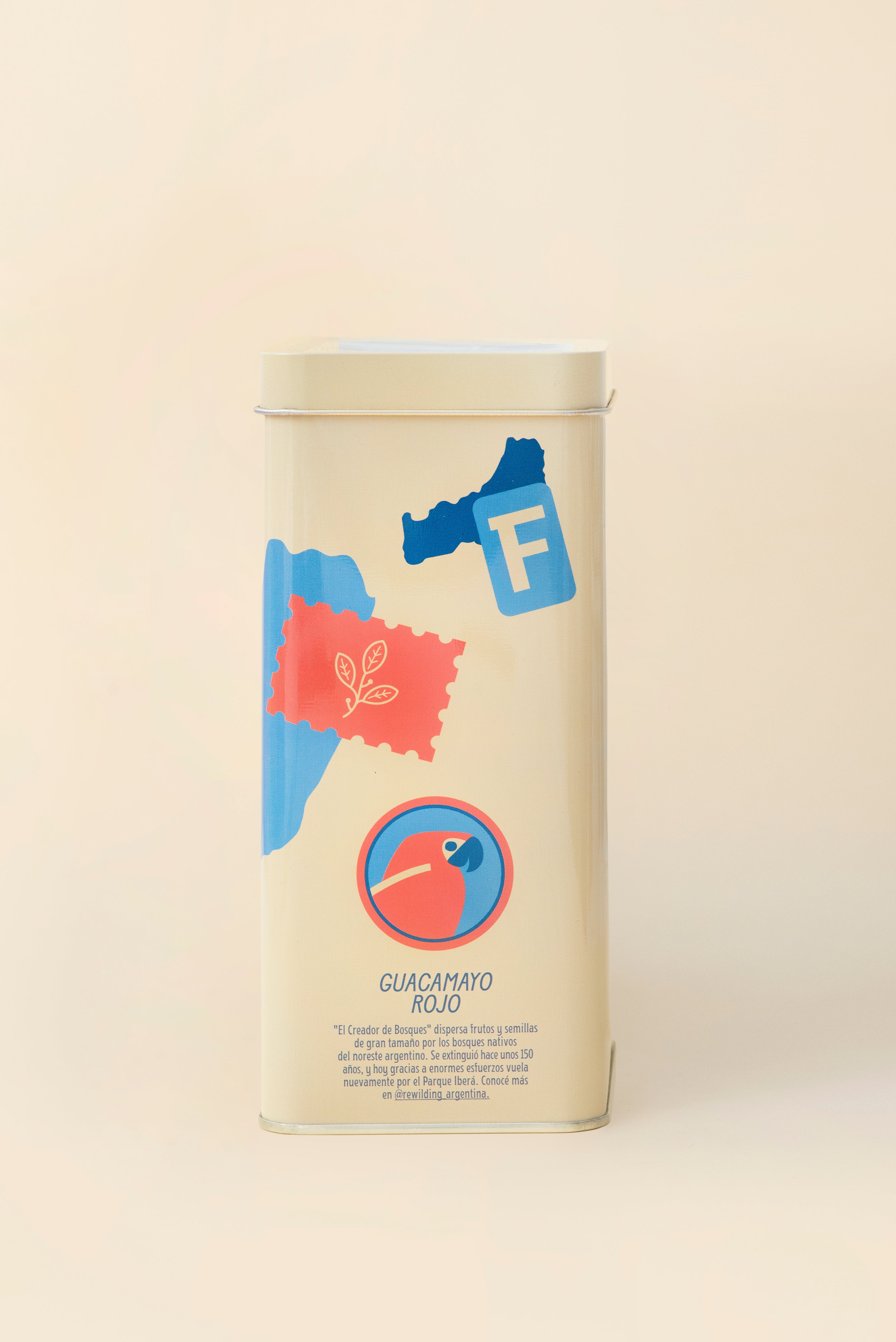 Yerba Mate Fronteras con Jengibre & Naranja Lata 500 grs