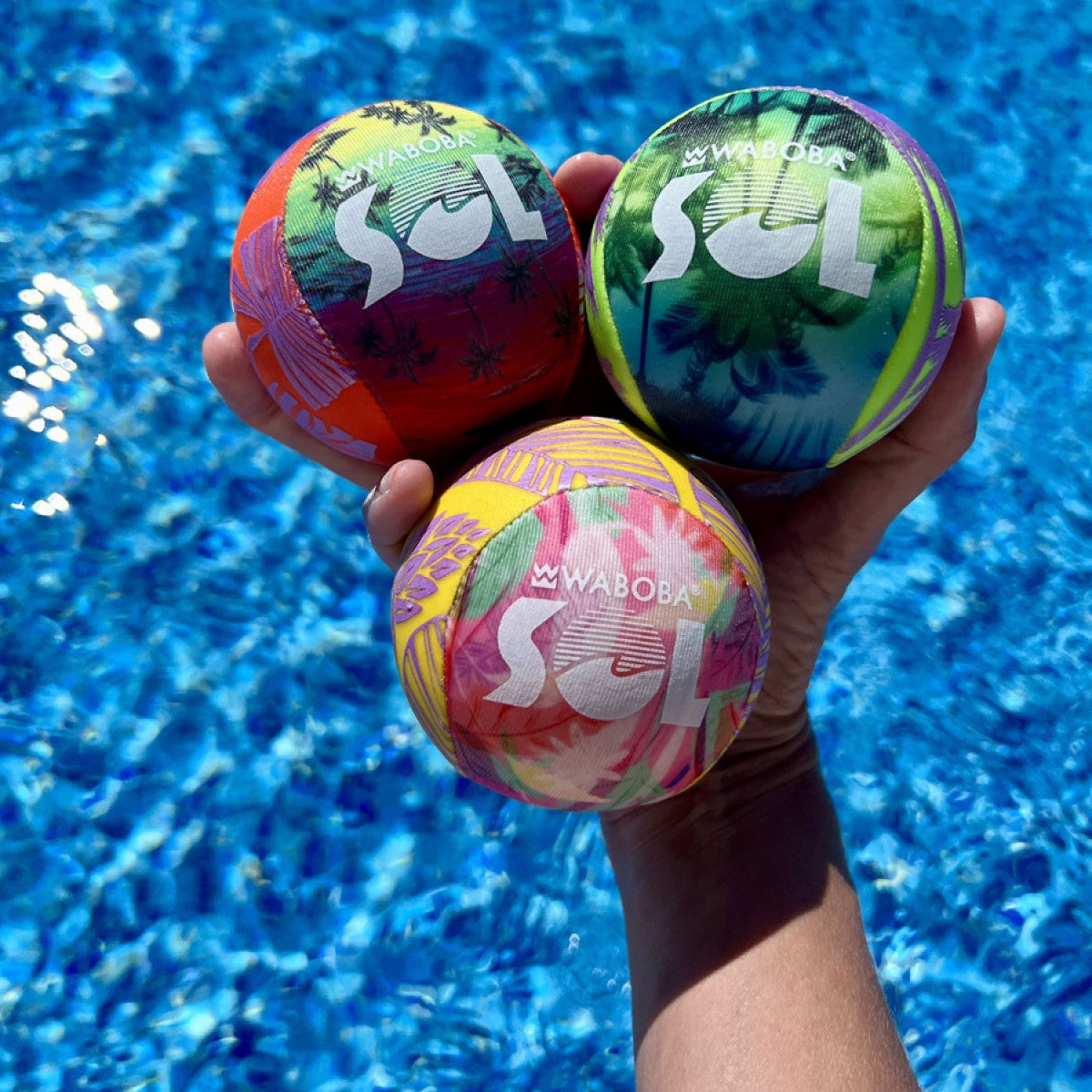 Pelota Acuática Sol Waboba