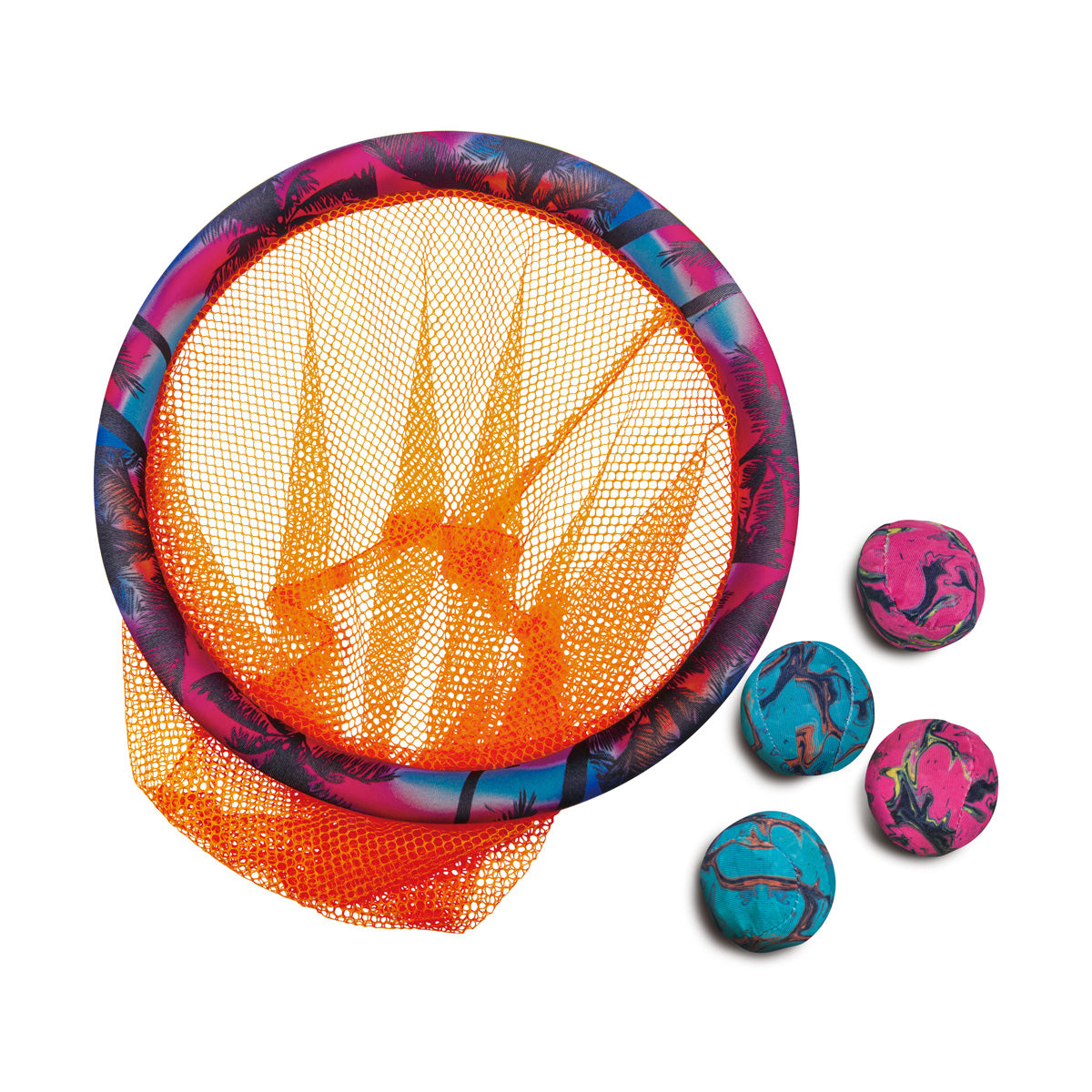 Juego de Buceo Dunk or Dive - Aro Flotante y 4 Pelotas