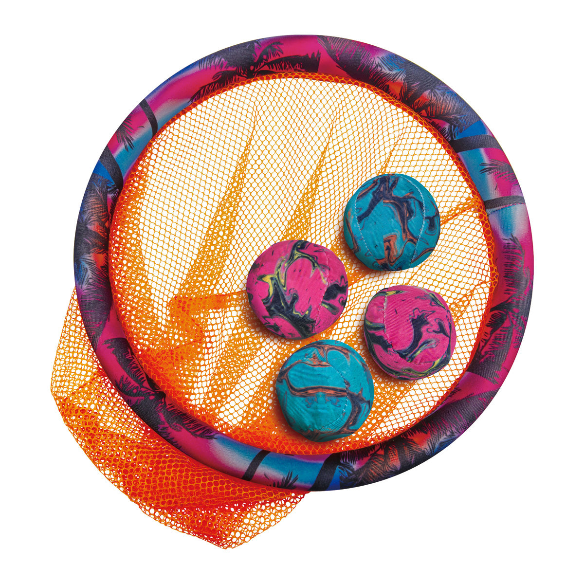 Juego de Buceo Dunk or Dive - Aro Flotante y 4 Pelotas