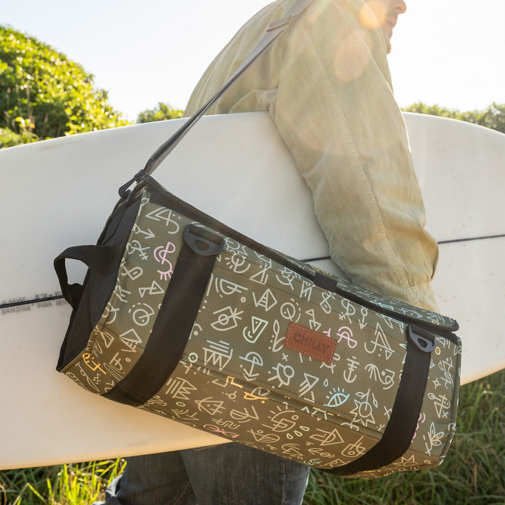 Bolso Weekender 30 lts DOODLE WALL