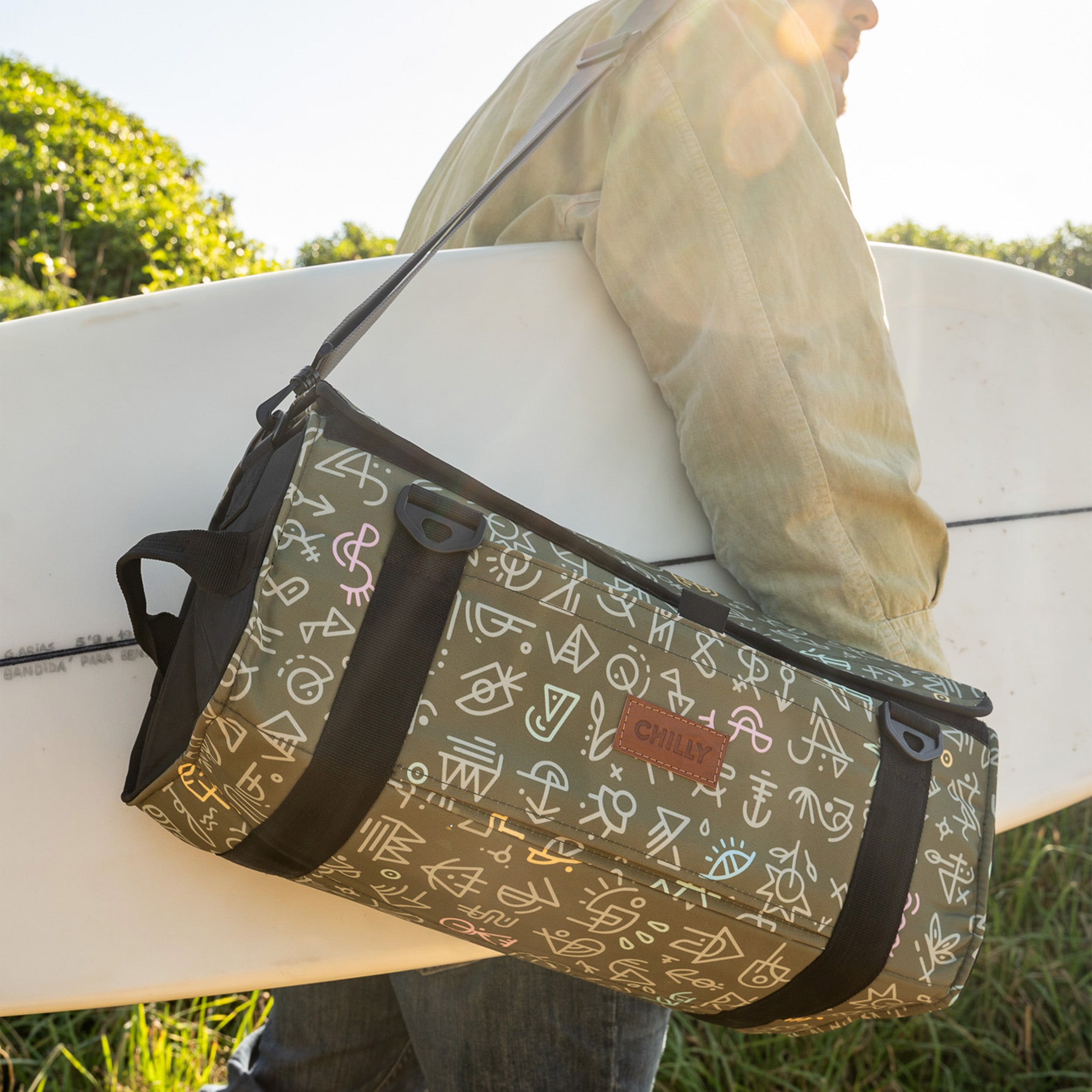 Bolso Weekender 30 lts DOODLE WALL