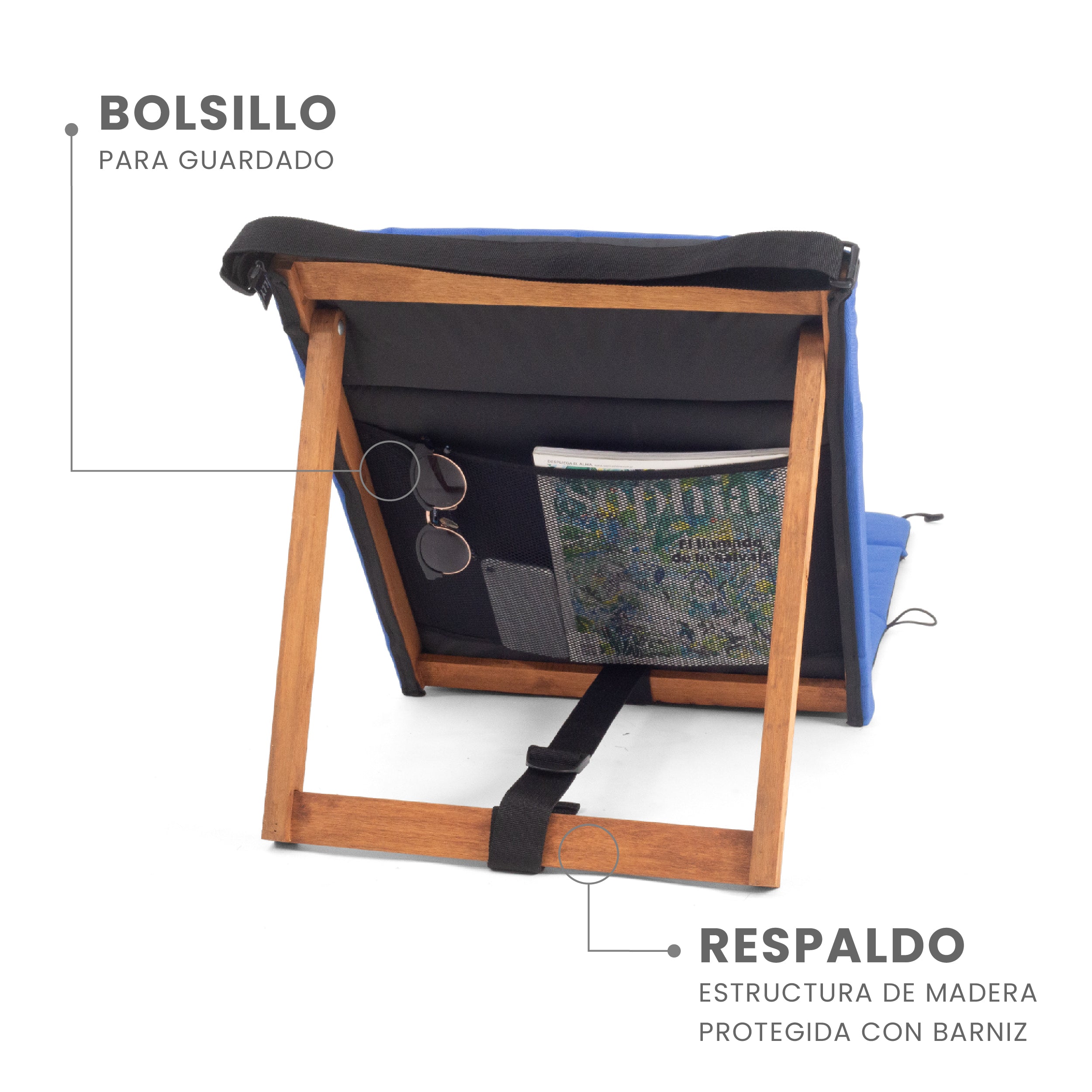 Reposera AZUL FRANCIA