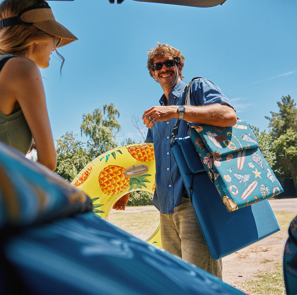 Reposera AZUL MARINO