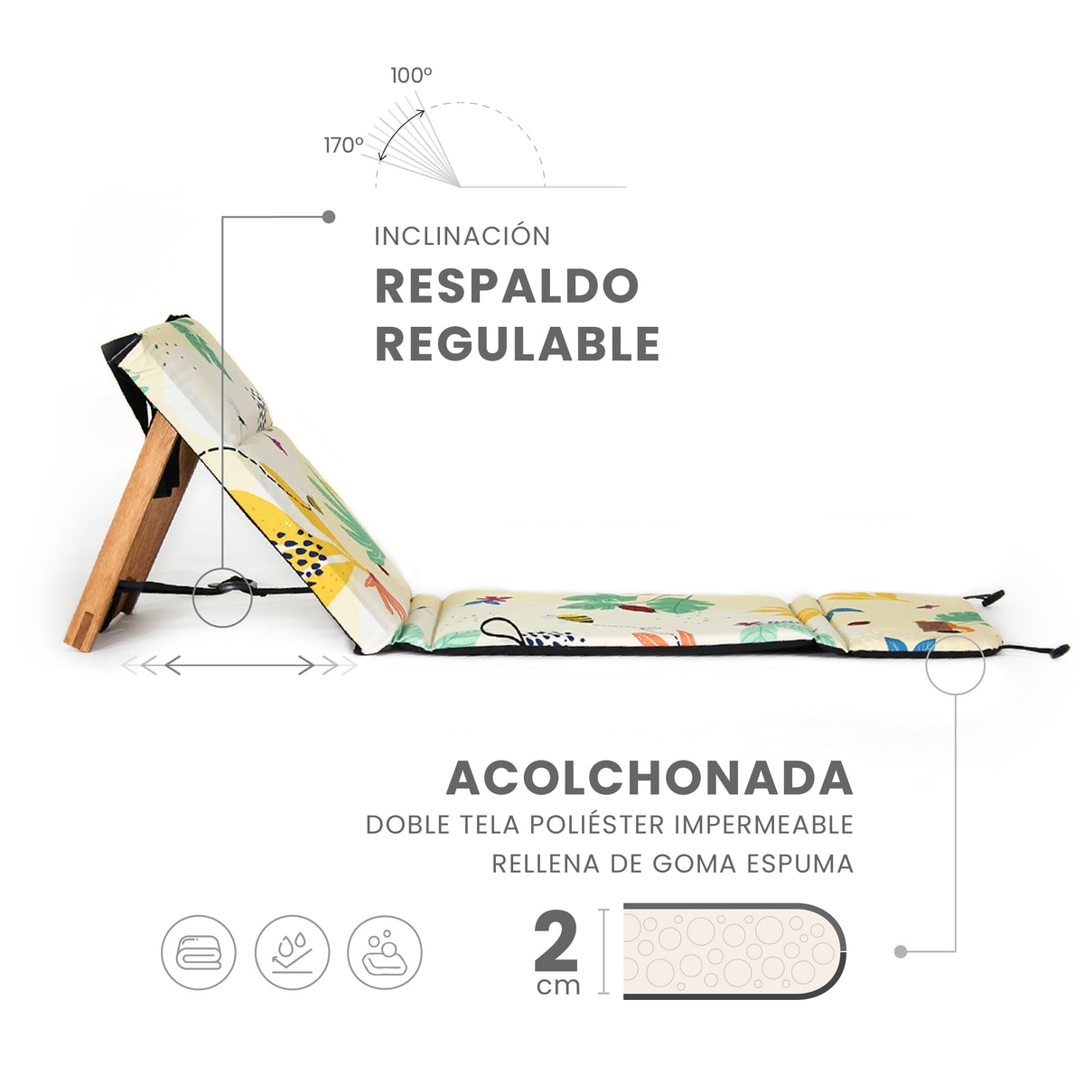 Reposera Kids TERRA