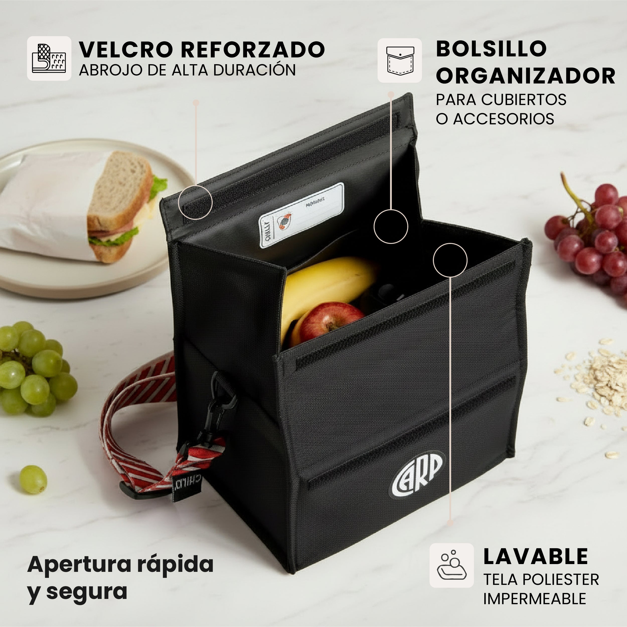 Lunchera Térmica 8L River Plate CARP