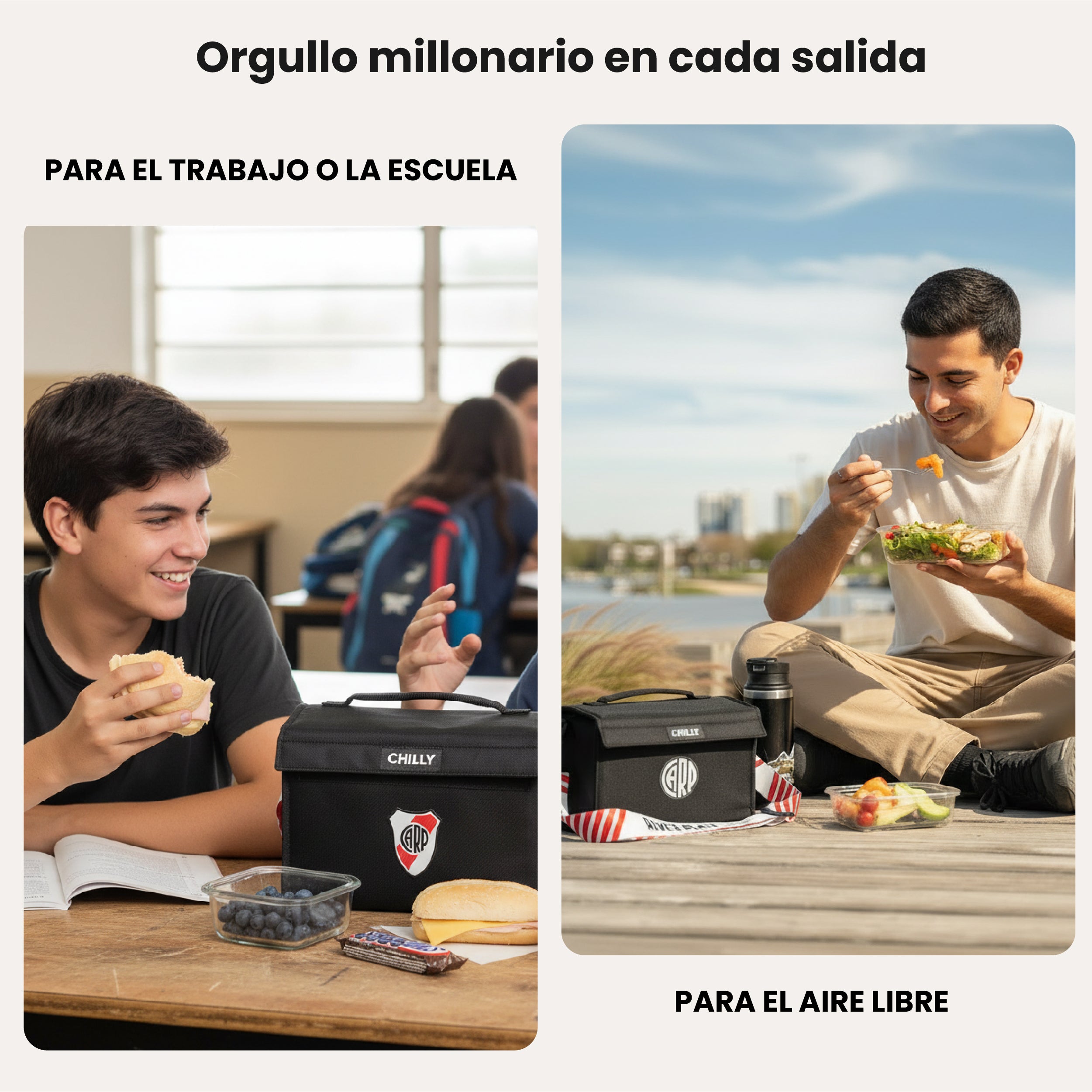 Lunchera Térmica 8L River Plate CARP