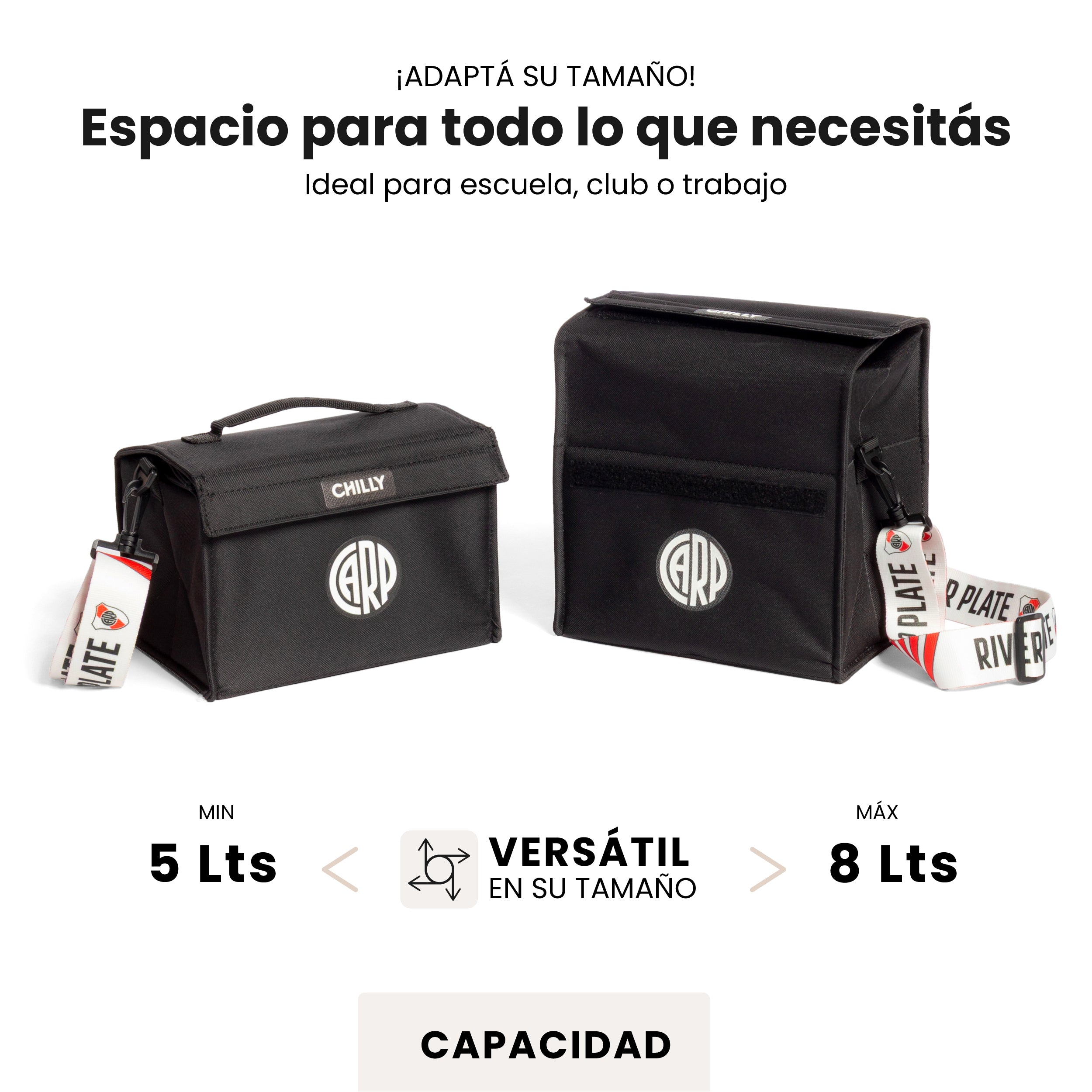 Lunchera Térmica 8L River Plate CARP