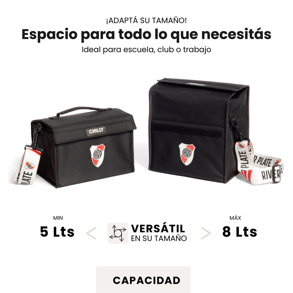 Lunchera Térmica 8L River Plate ESCUDO