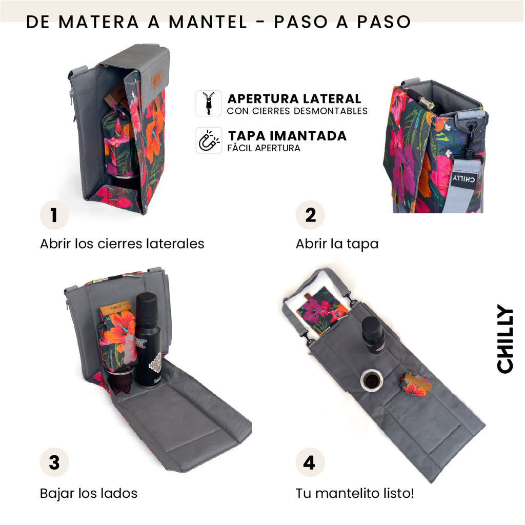 Bolso Matero HIBISCUS