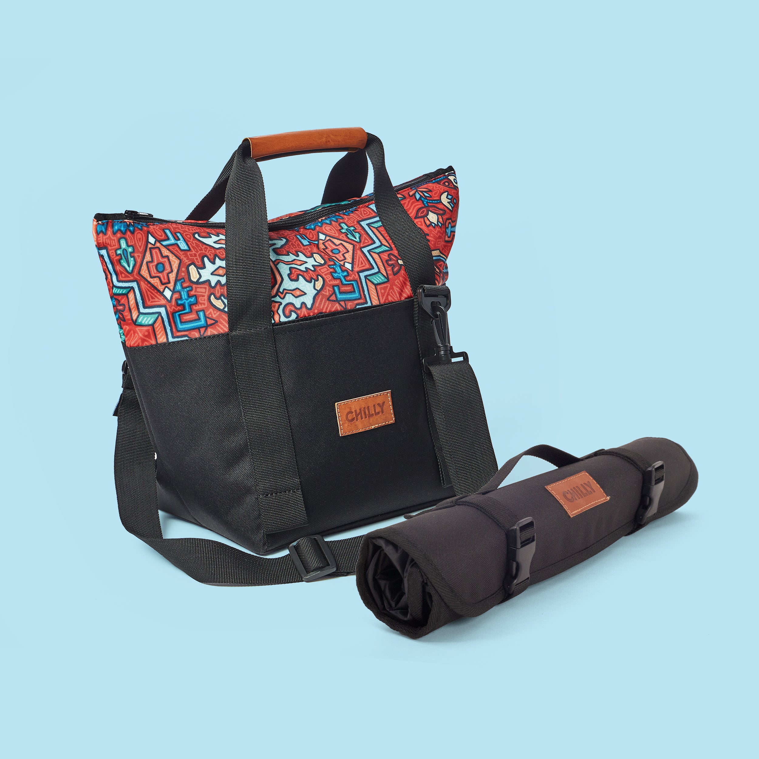 Combo Bolso Térmico 10 lts + Lona Picnic