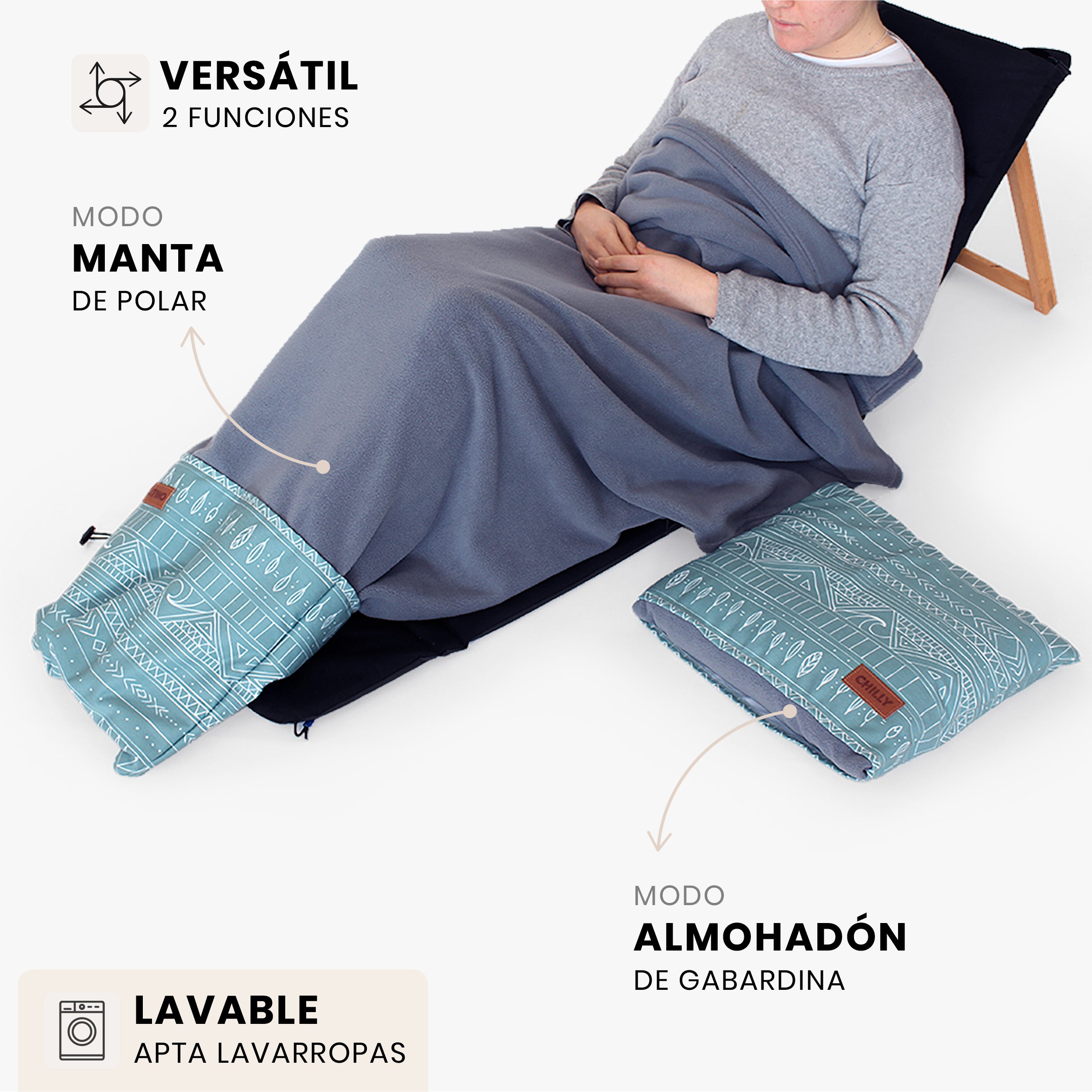 Manta Almohadón INDIE