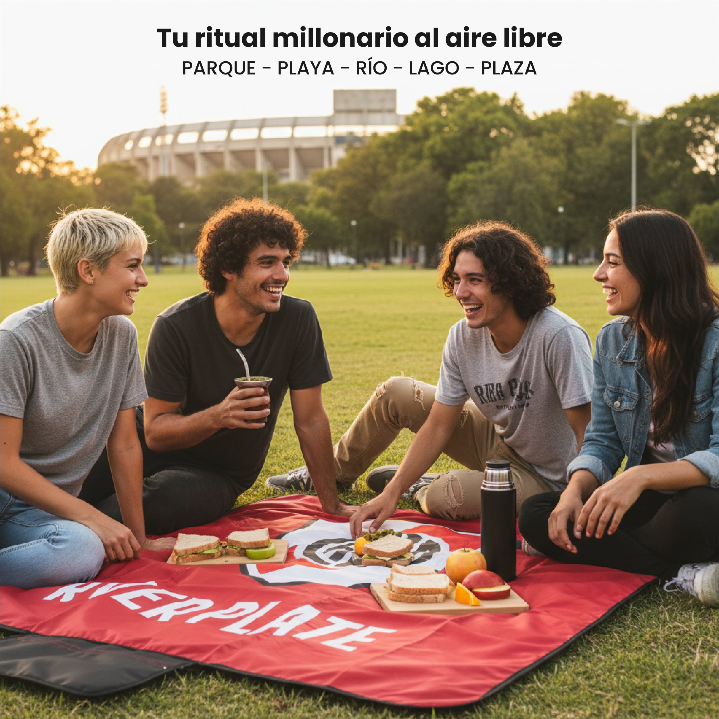 Lona Picnic River Plate ESCUDO