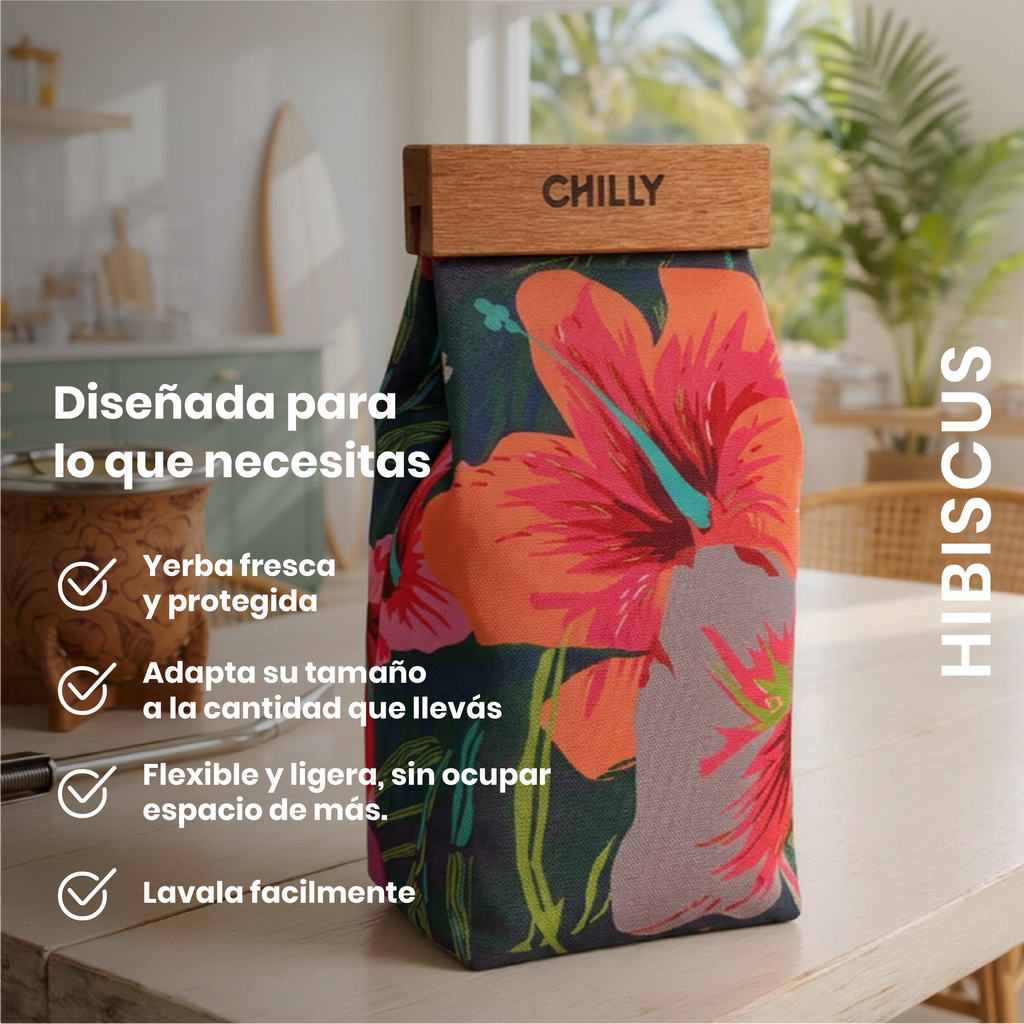 Yerbera 500 gr HIBISCUS