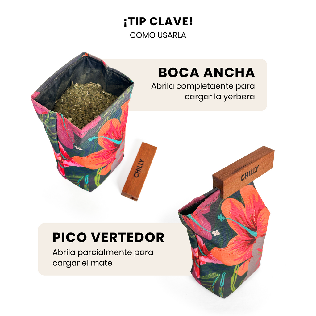 Yerbera 500 gr HIBISCUS
