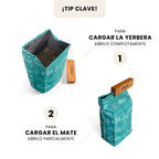 Cómo usar la yerbera Indie para cargar yerba y cebar mate