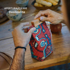 Cierre de madera deslizante de la yerbera Bohemia Chilly