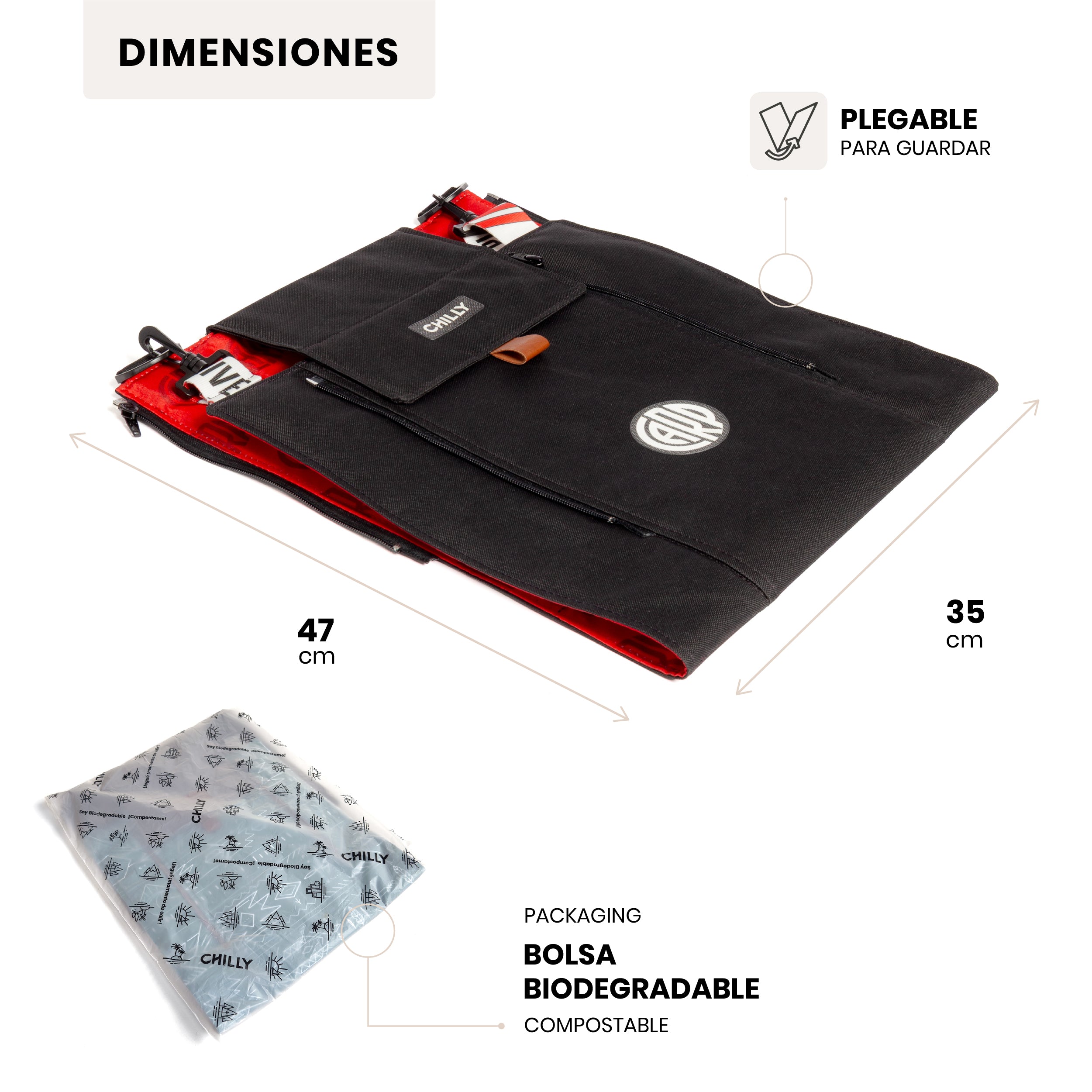 Bolso Matero River Plate CARP