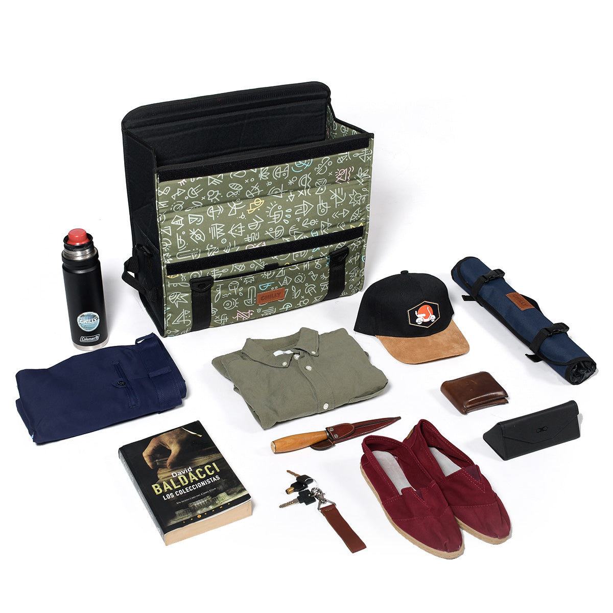 Bolso Weekender 30 lts DOODLE WALL