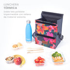 Lunchera 8 lts HIBISCUS