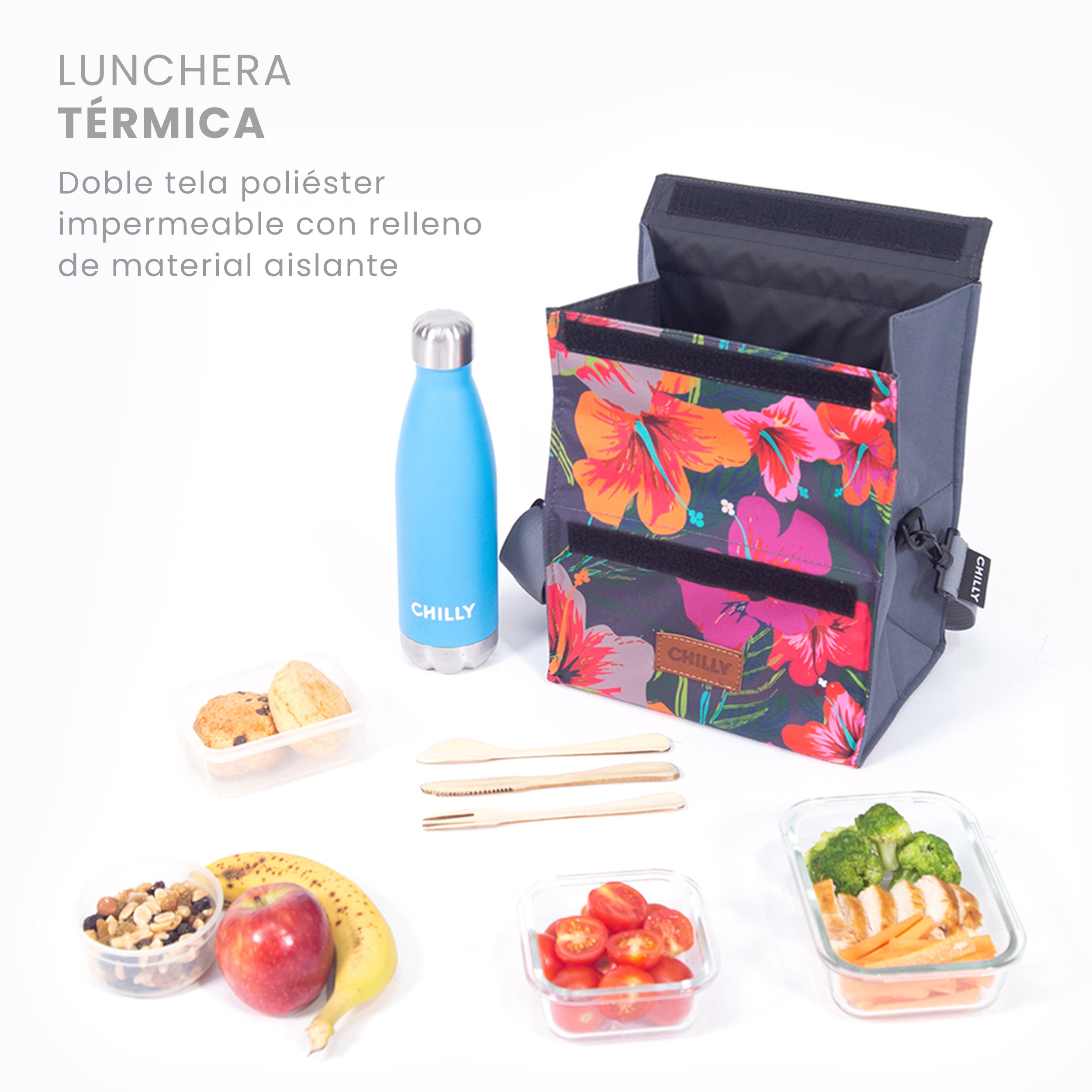 Lunchera 8 lts HIBISCUS