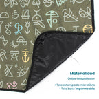 Combo Bolso Térmico 10 lts + Lona Picnic