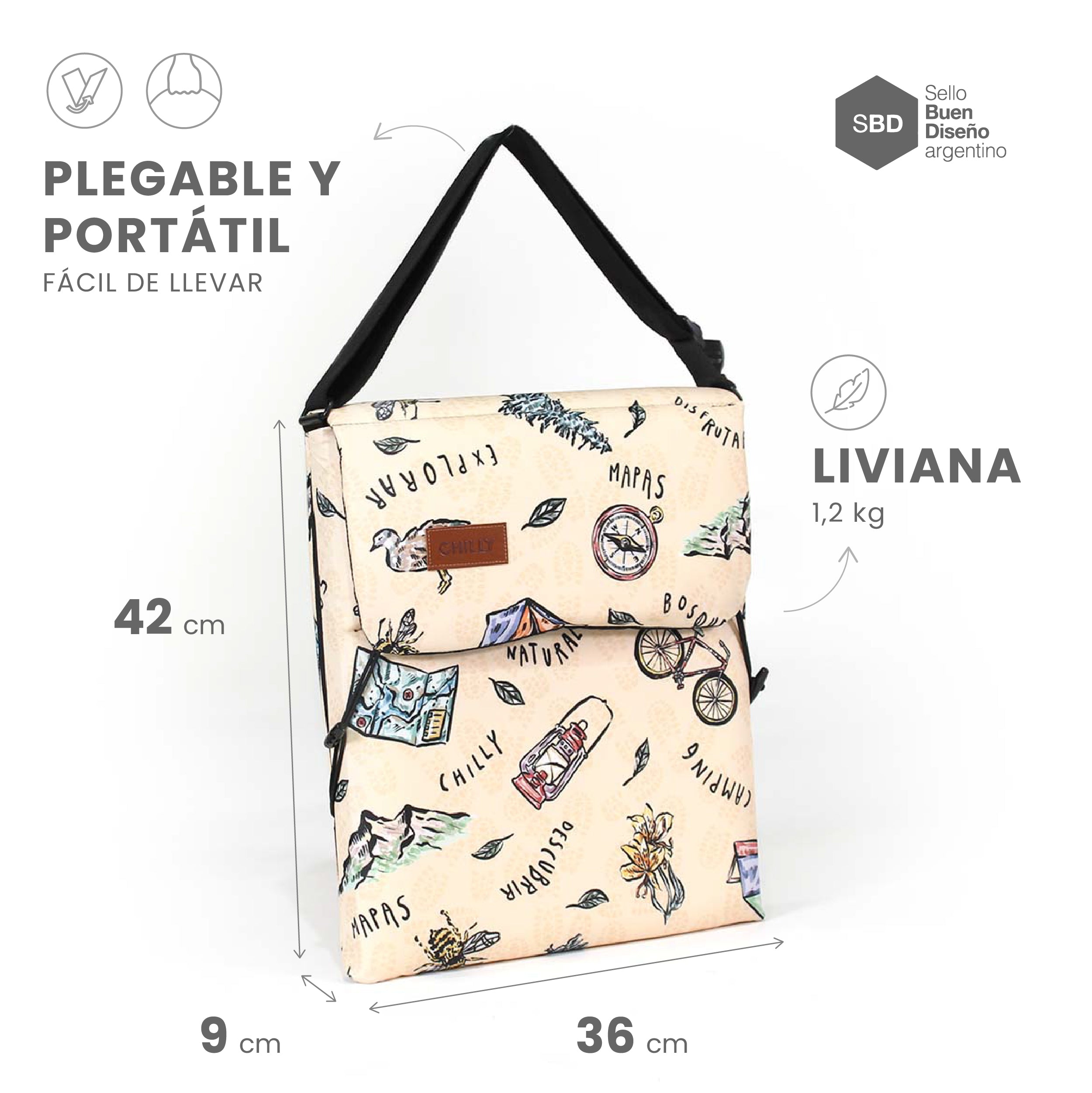 Reposera Kids EXPLORE