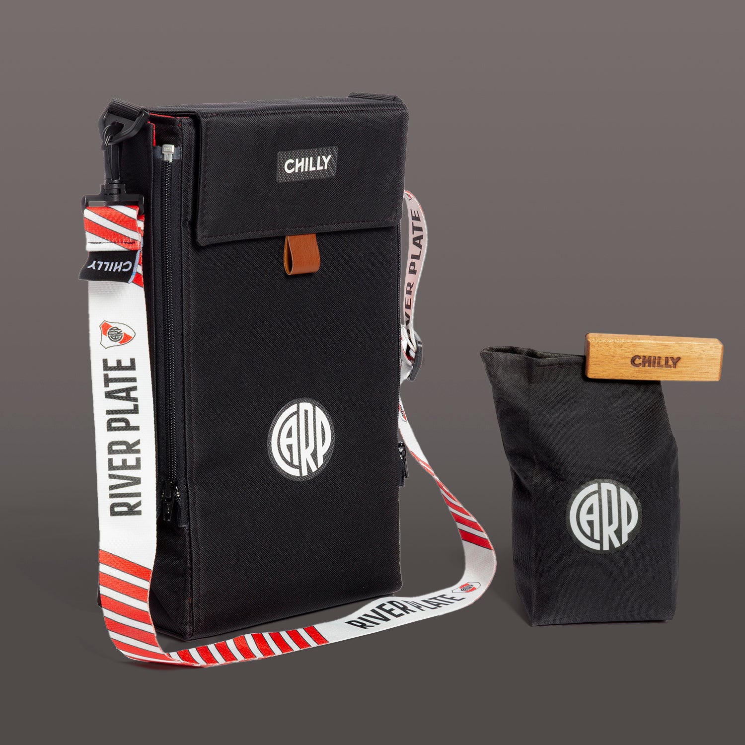 Equipo de Mate River Plate | Bolso Matero + Yerbera