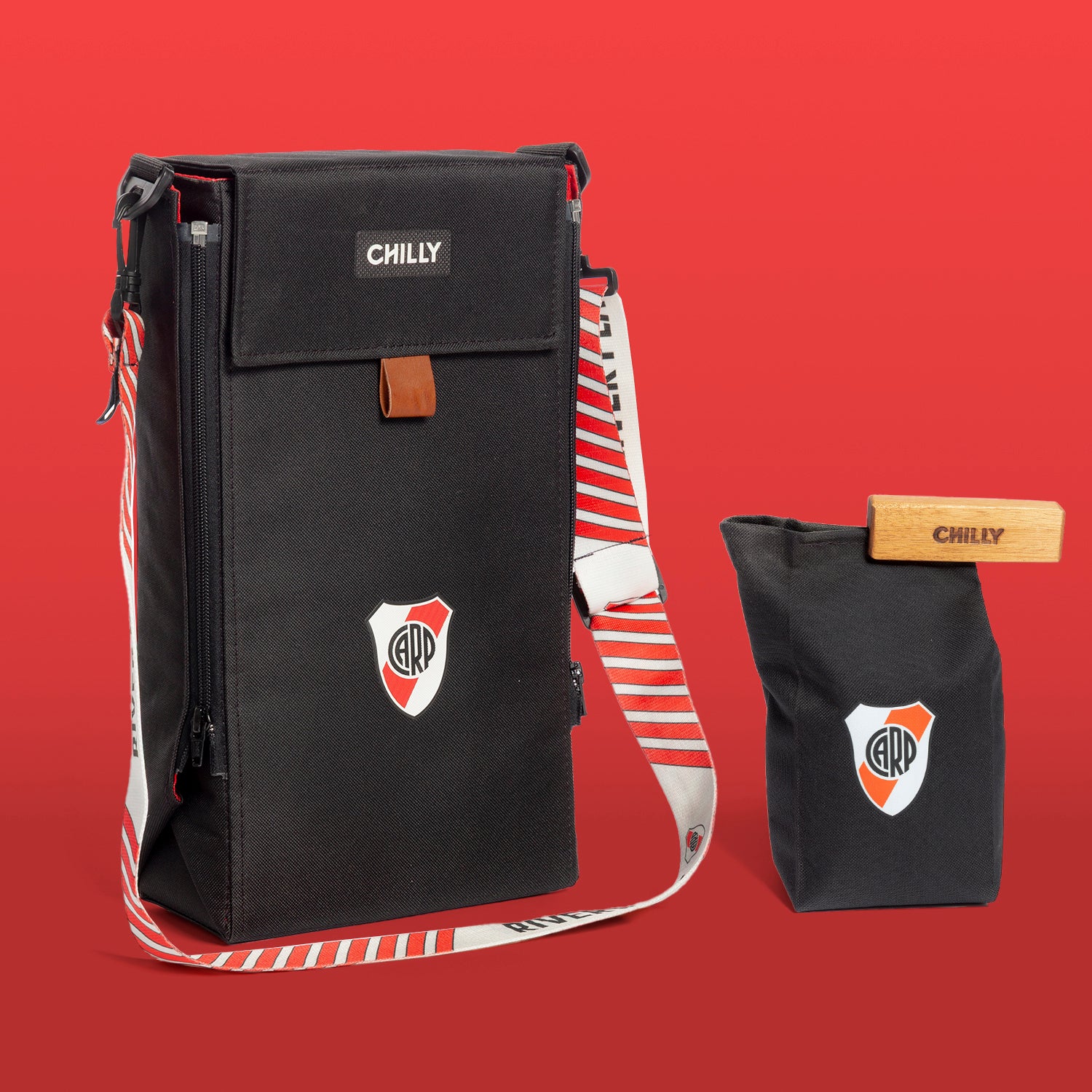 Equipo de Mate River Plate | Bolso Matero + Yerbera
