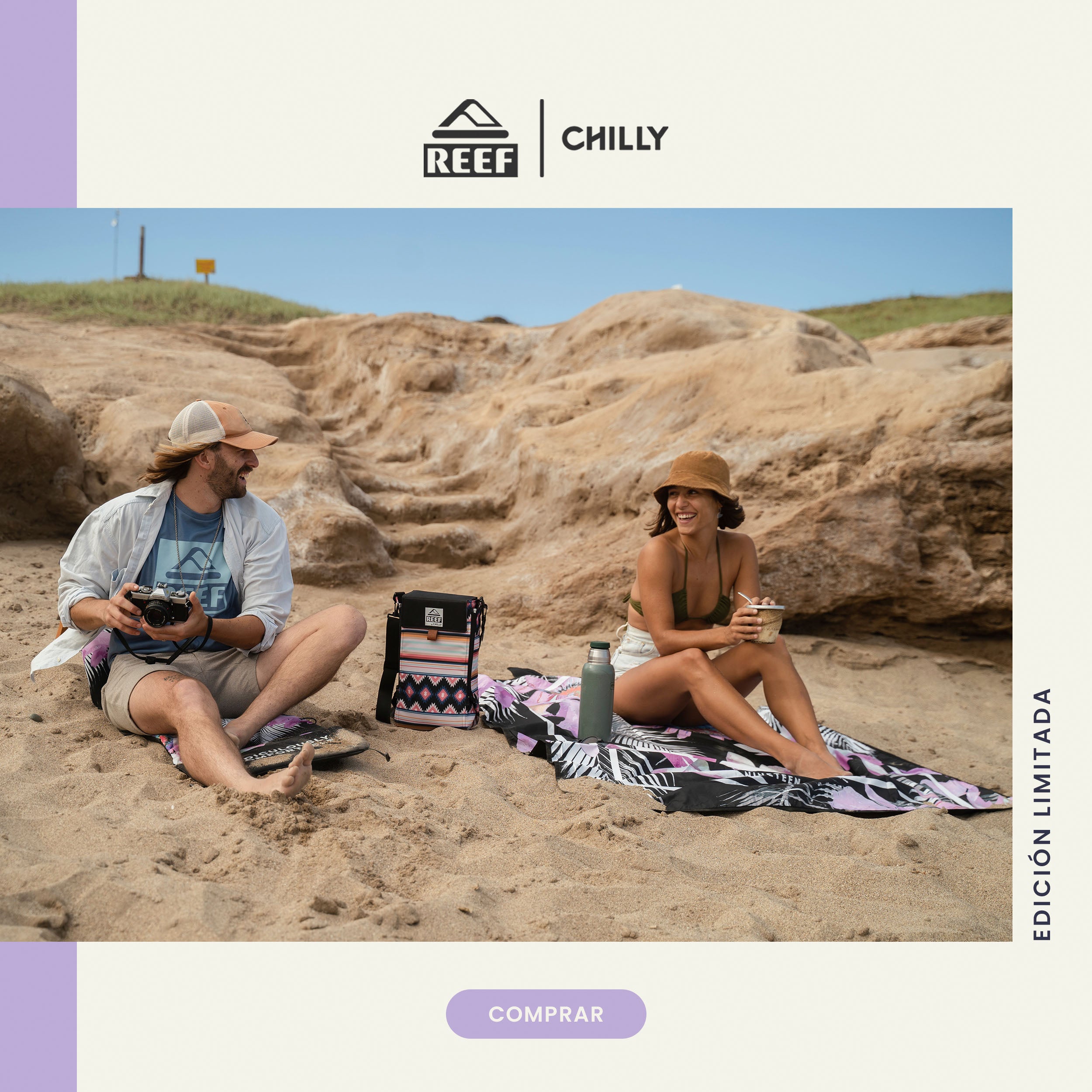 Lona Picnic HIBISCUS PURPLE by REEF