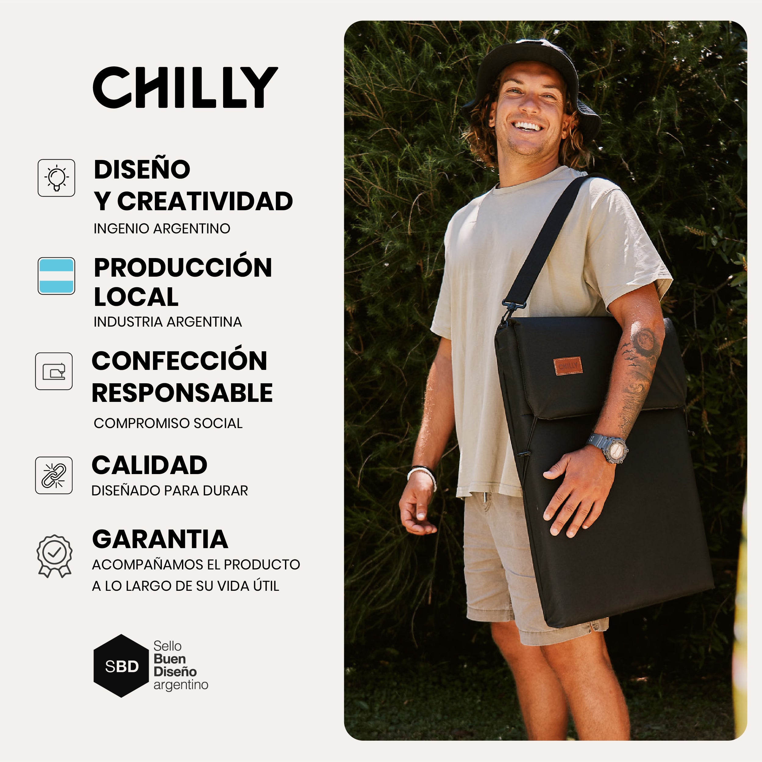 Reposera River Plate CARP