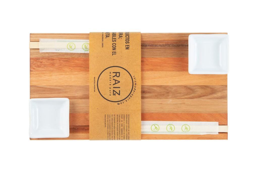 Plato de Sushi Doble KISO - Raiz