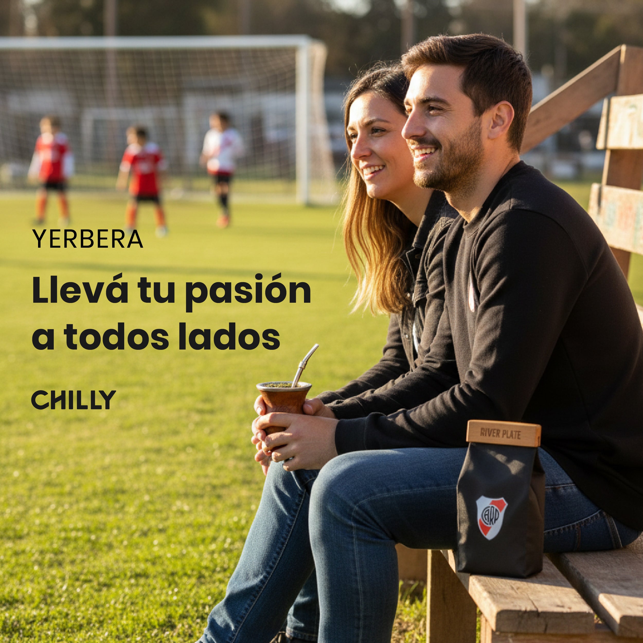 Yerbera 500 gr River Plate ESCUDO