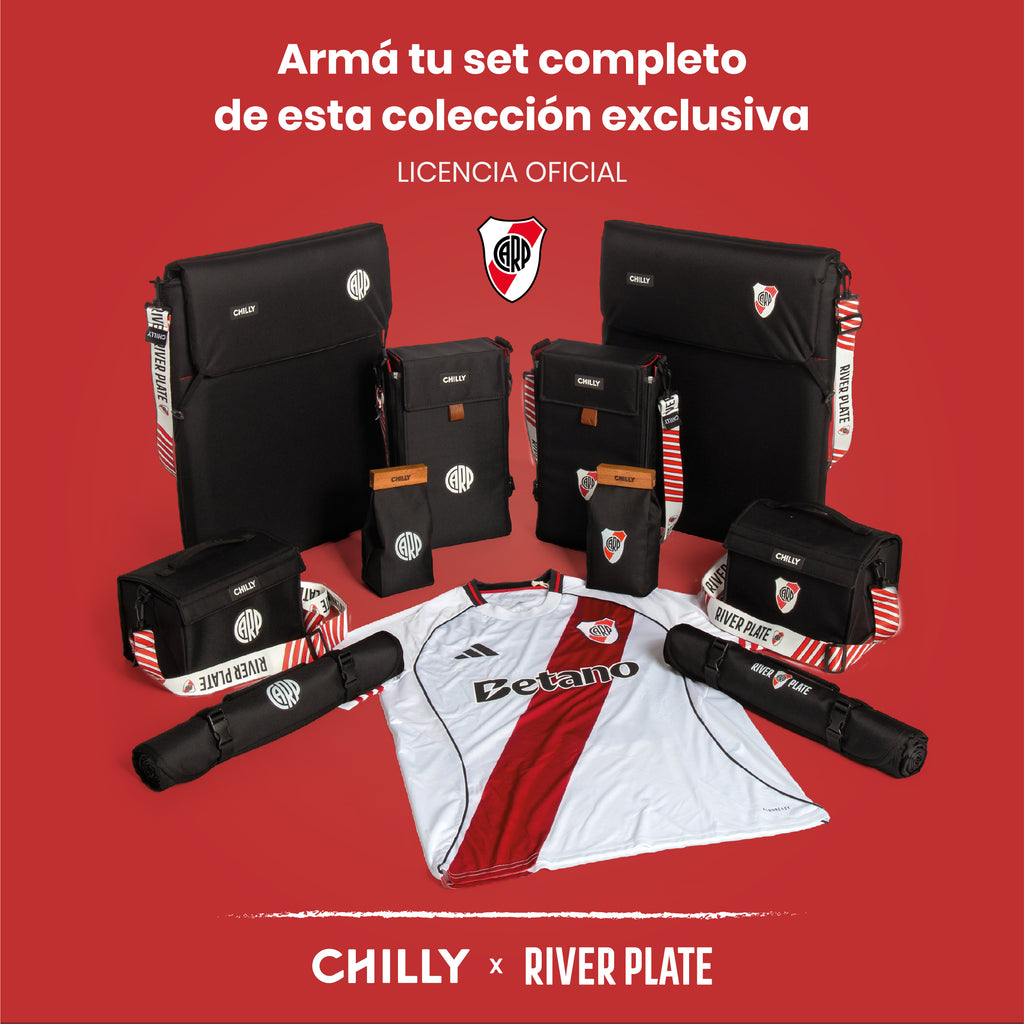 Equipo de Mate River Plate | Bolso Matero + Yerbera