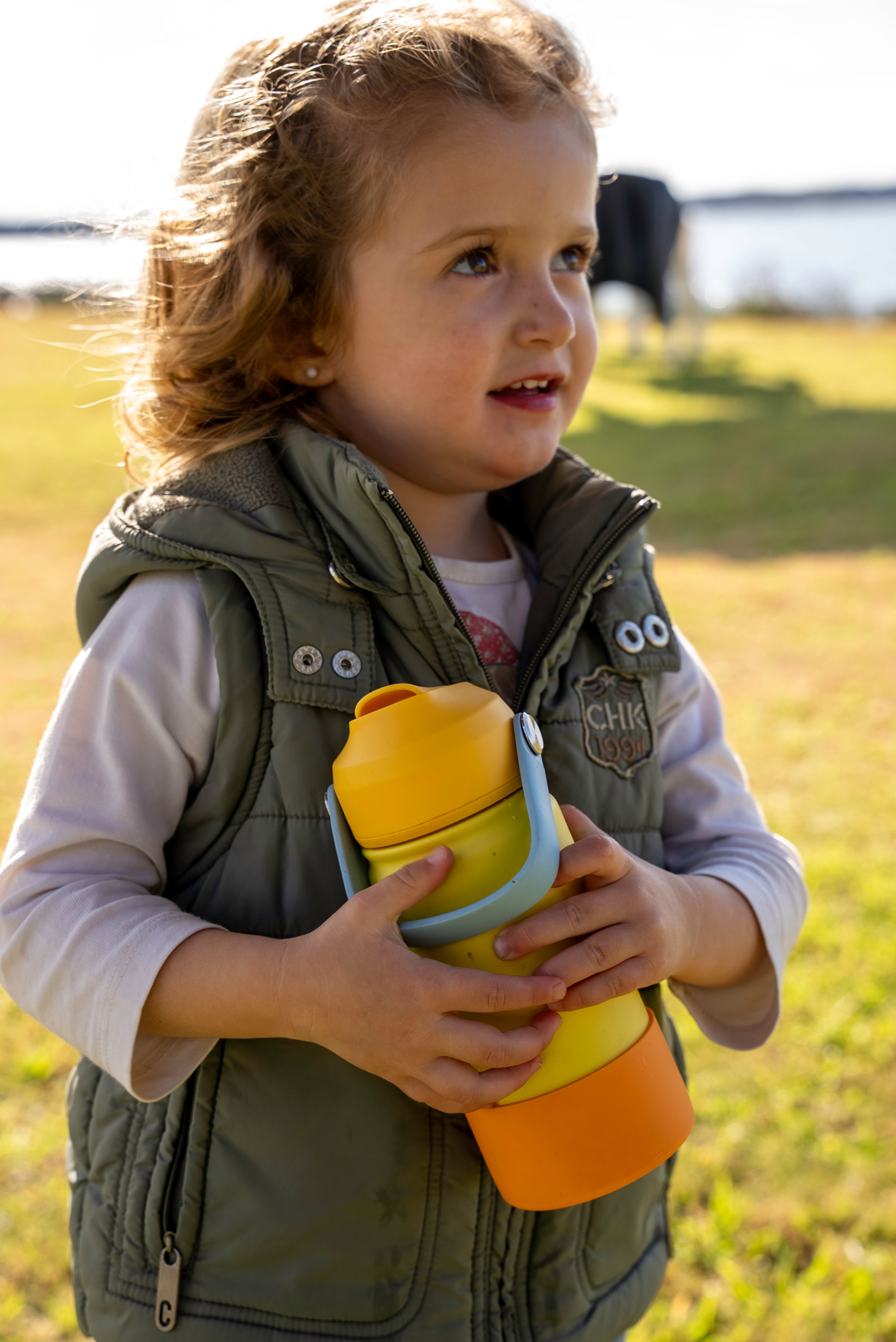 Botella de Agua Kids AMARILLA